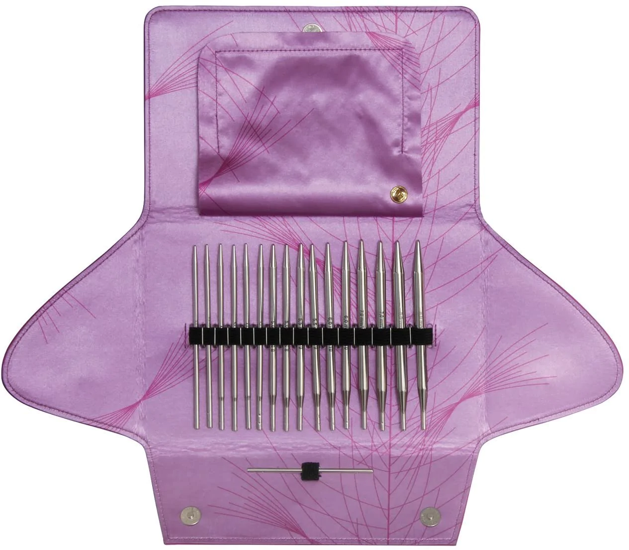 ADDI CLICK LACE LONG SKRŪVĒJAMO ADĀMADATU KOMPLEKTS (ROZĀ)