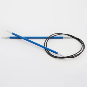 Knit Pro ZING apļa adāmadatas 4.0mm 80 cm