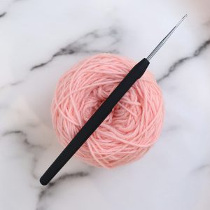 Metāla Tamboradata ar melnu, ergonomisku rokturi 0.5 mm