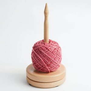 Dzijas turētājs  koka rotējošs "Dabīgs" KnitPro