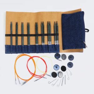 Komplekts  "Denim Indigo wood" KnitPro