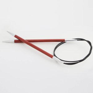 Knit Pro ZING apļa adāmadatas 5.50 mm 80 cm