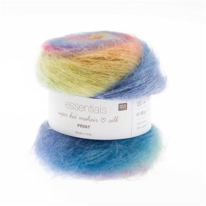 ESSENTIALS SUPER KID MOHAIR LOVES SILK PRINT 001