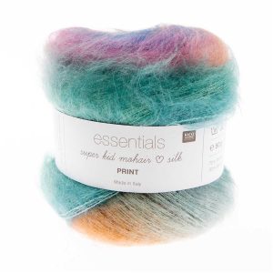 ESSENTIALS SUPER KID MOHAIR LOVES SILK PRINT 004