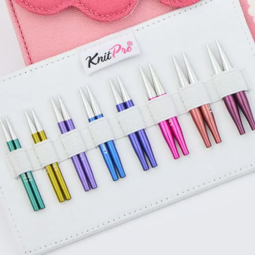ZING MINI 5cm īso maināmo apļa adāmadatu komplekts Knit Pro - Image 3