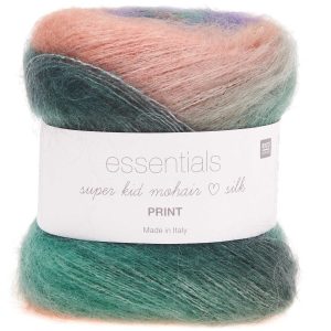 ESSENTIALS SUPER KID MOHAIR LOVES SILK PRINT 012