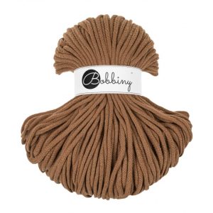 BOBBINY BRAIDED CORDS 5MM Premium CARAMEL