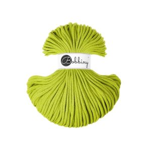BOBBINY BRAIDED CORDS 5MM Premium DOPAMINE LIME