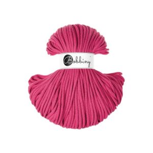 BOBBINY BRAIDED CORDS 5MM Premium DOPAMINE PINK