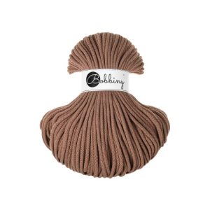 BOBBINY BRAIDED CORDS 5MM Premium MOCHA MOUSSE