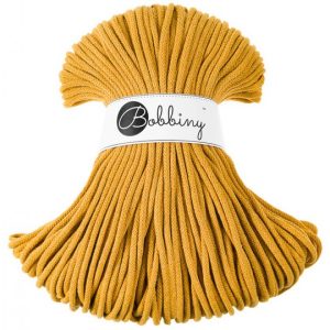 BOBBINY BRAIDED CORDS 5MM Premium MUSTARD