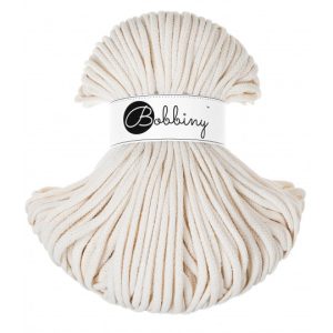 BOBBINY BRAIDED CORDS 5MM Premium  NATURAL