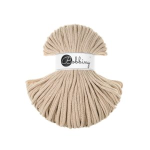 BOBBINY BRAIDED CORDS 5MM Premium WARM BEIGE