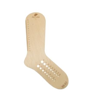 Koka zeķu formētājs (sock blocker) Pro Lana 35-37