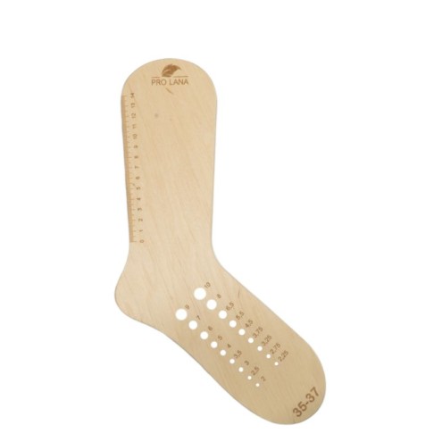 Koka zeķu formētājs (sock blocker) Pro Lana 35-37