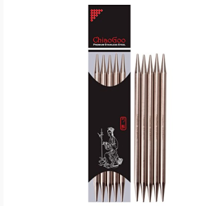 ChiaoGoo zeķu adāmadatas 20cm 2.25mm