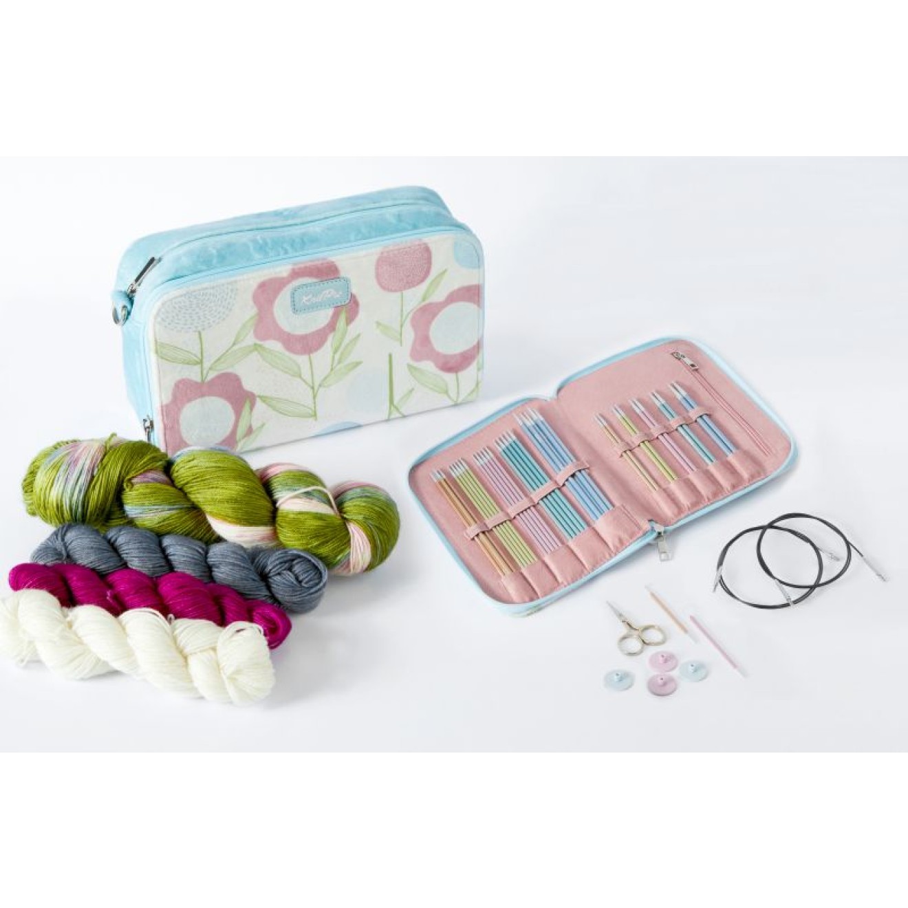 KnitPro Sweet Affair – maināmo un zeķu adatu komplekts - Image 3