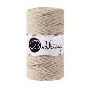 Beige 3PLY Macramé Rope 3mm
