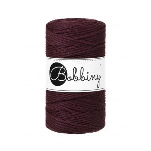 Burgundy 3PLY Macramé Rope 3mm