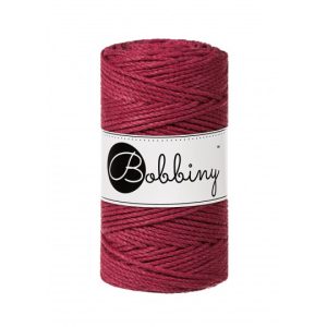 Wine Red 3PLY Macramé Rope 3mm