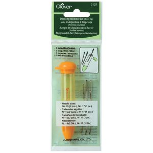 Clover Tapestry Needle Set  — gobelēnadatu komplekts ar izliektu galu