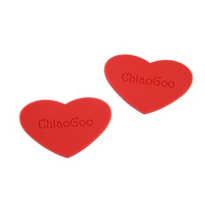 ChiaoGoo gumijas pretslīdes uzlikas adīšanas piederumiem