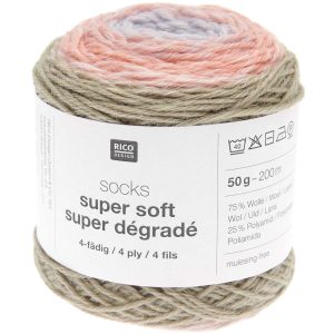 Rico Super Dégradé, 4 ply 001