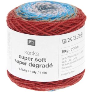 Rico Super Dégradé, 4 ply 003