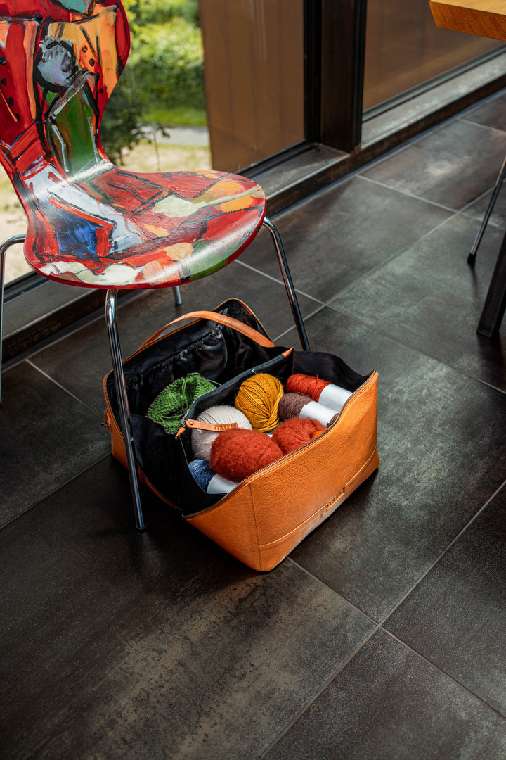 Muud Cleo XL Project Bag Whisky - Image 4